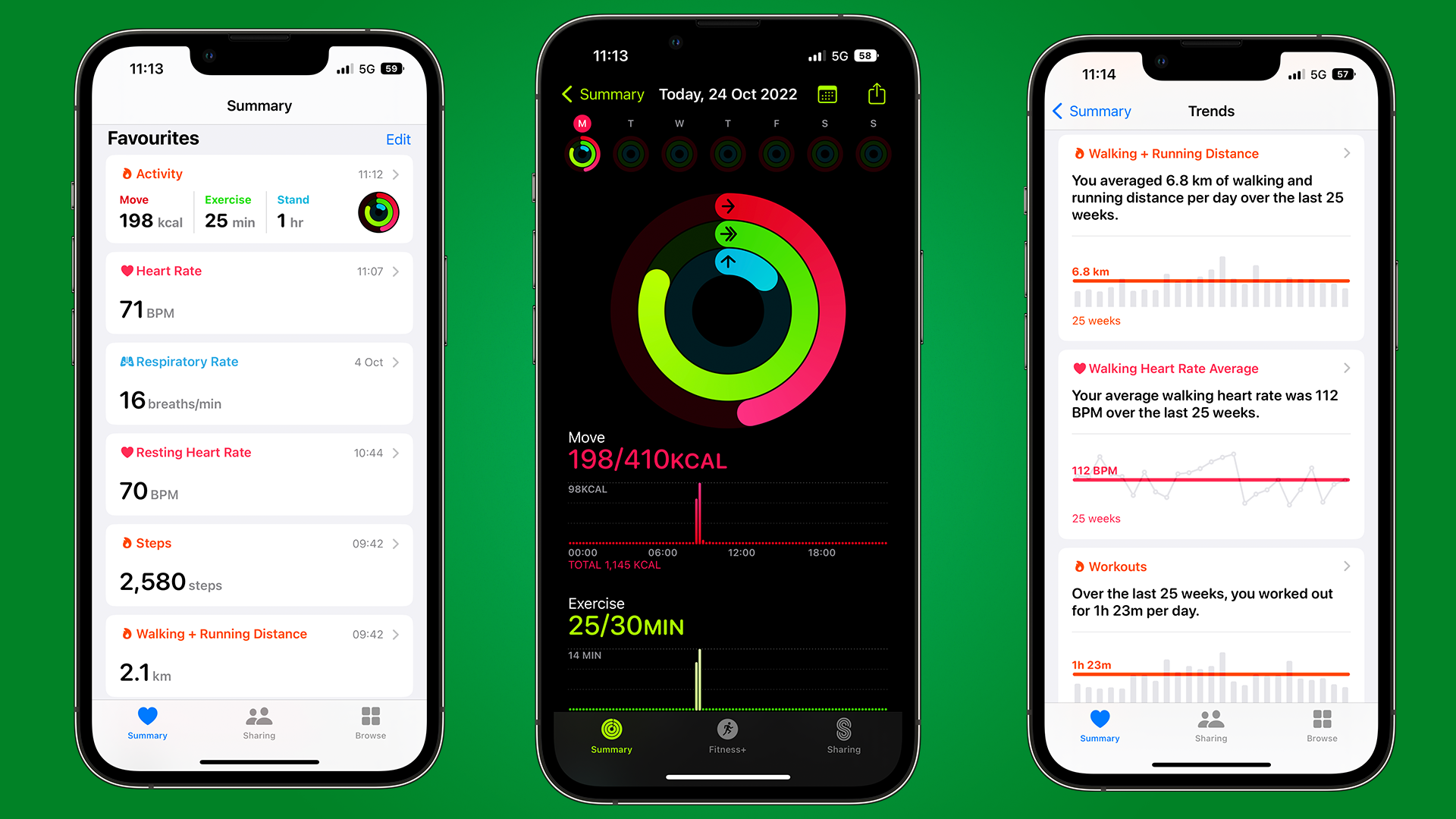 iOS 16 Health and Fitness apps