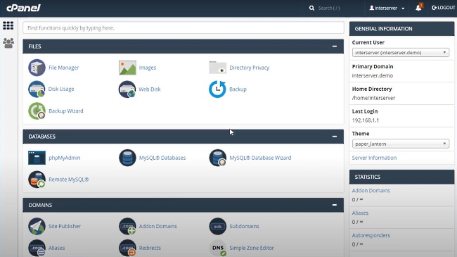 cPanel