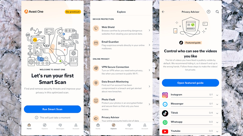 Avast One Gold: For iOS.