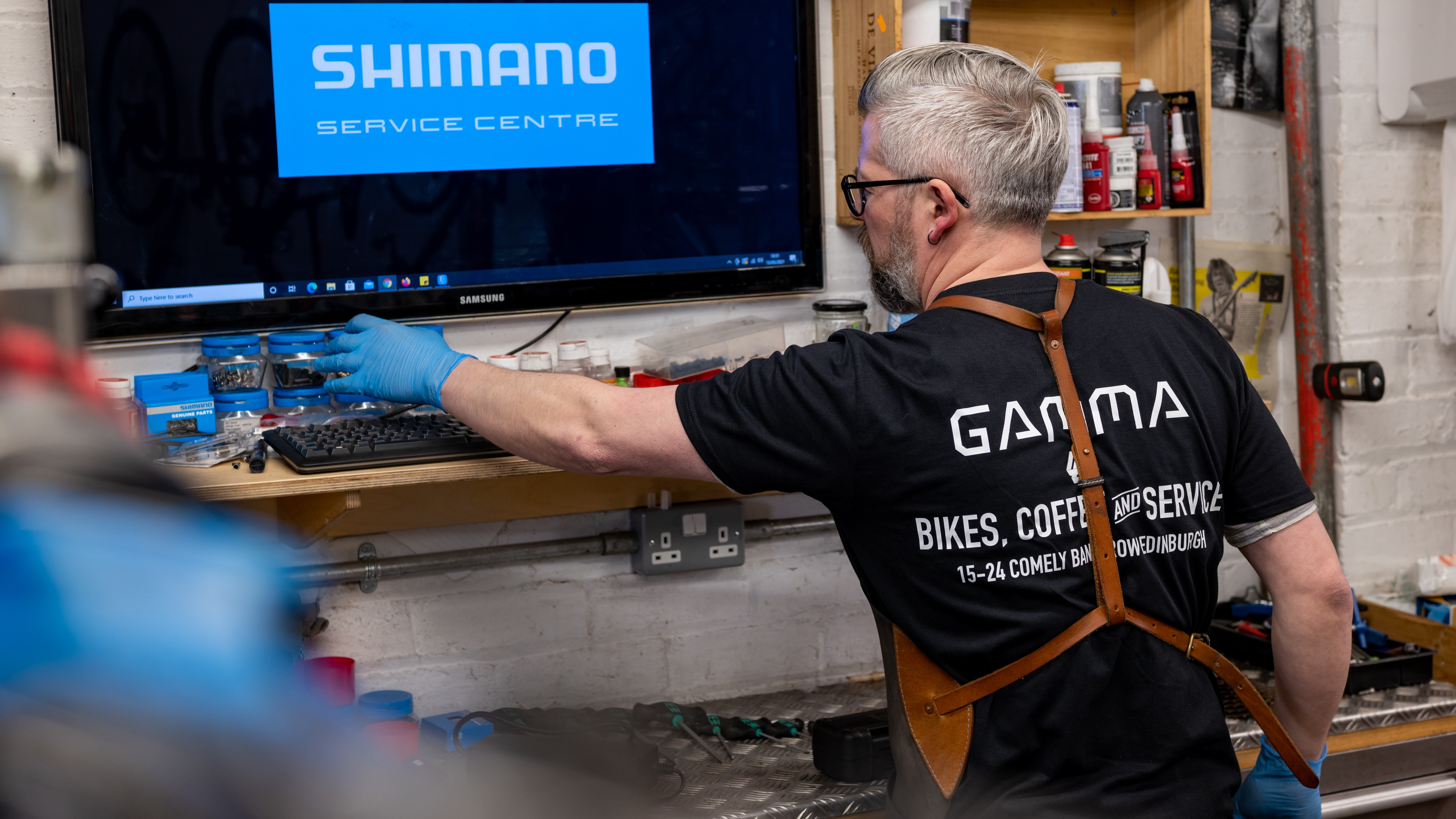 Gavin Brough, Gamma Transfer Division Shimano Service Center