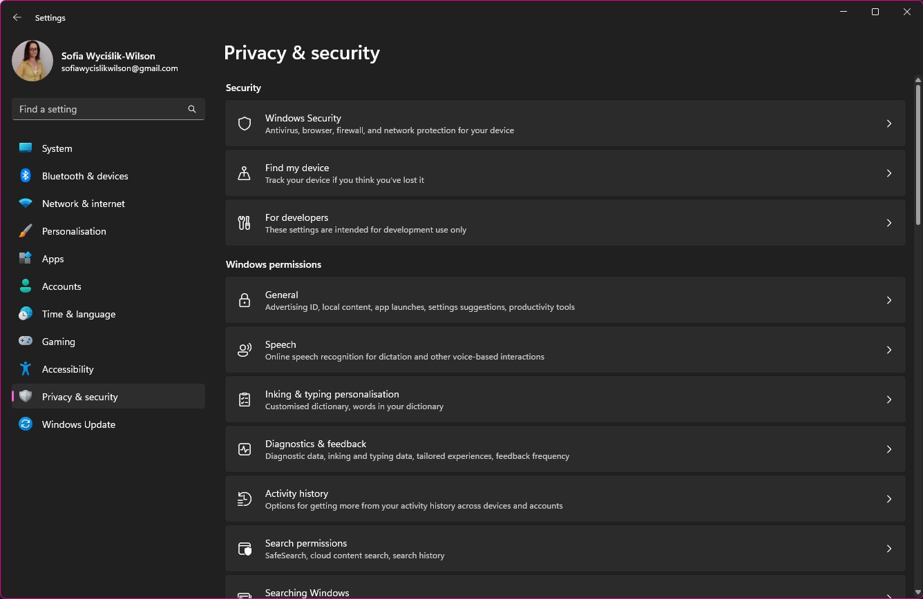 Windows 11 Find My Device