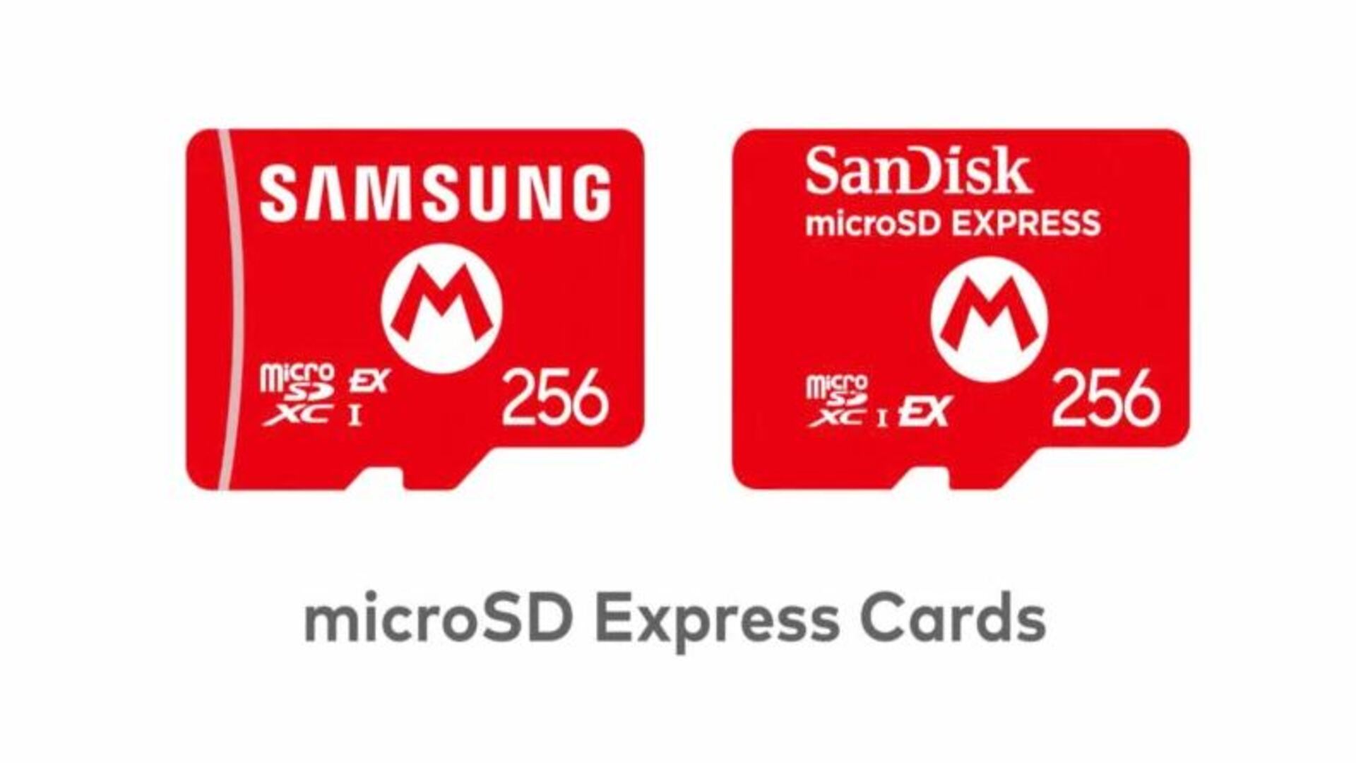 MicroSD Express vs microSD
