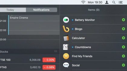 Overhaul the Today view in Mac OS X
