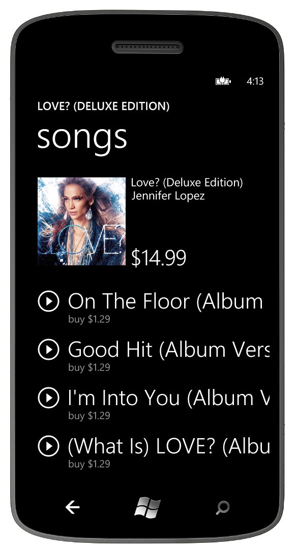 Windows phone 7.5 mango
