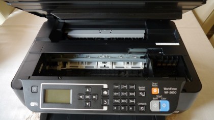 Epson WorkForce WF-2650 open