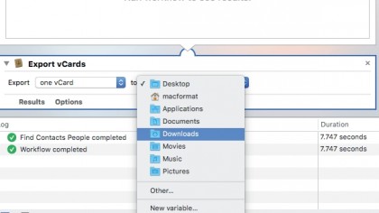 4. Export your contacts
