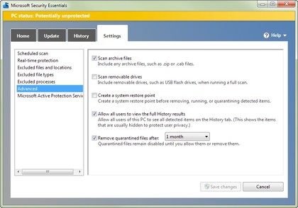 Microsoft security essentials review