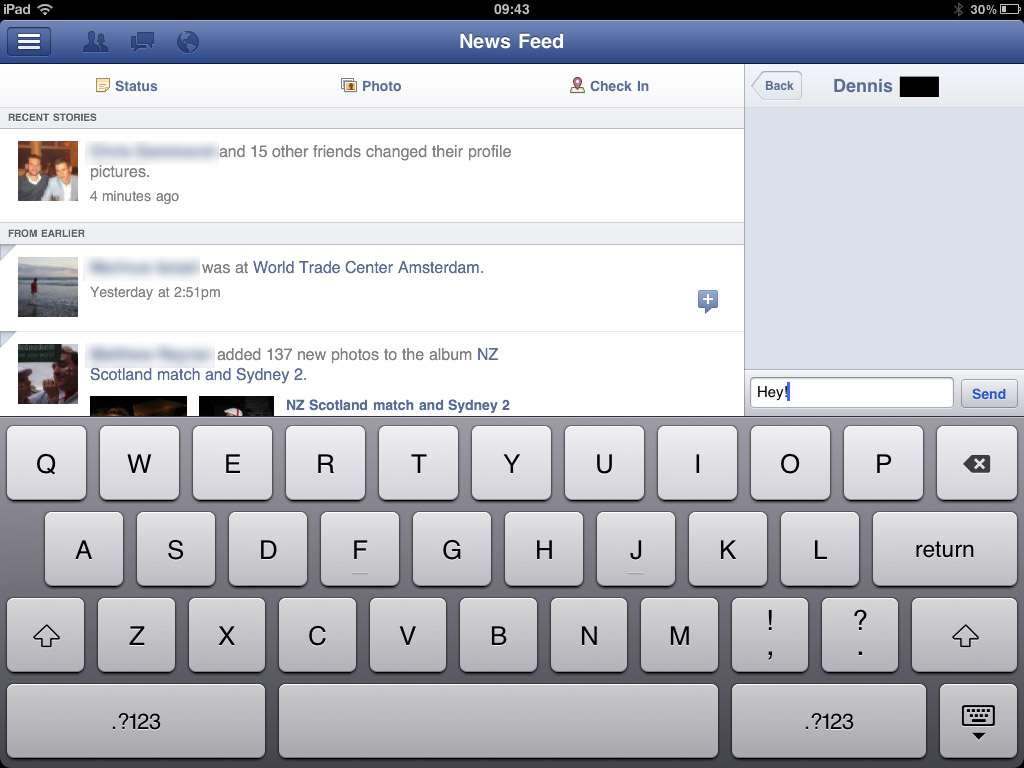 Hands on: facebook for ipad review
