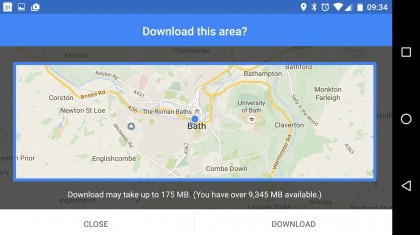 28. Save data by using offline maps