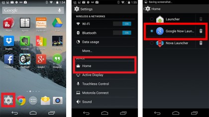The Google Now Launcher