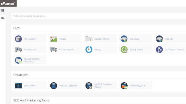 cPanel