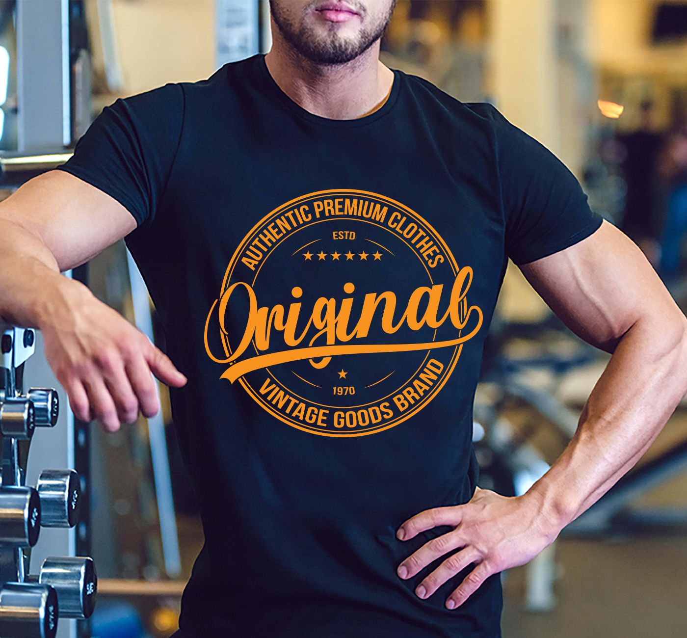 Typography t-shirt example