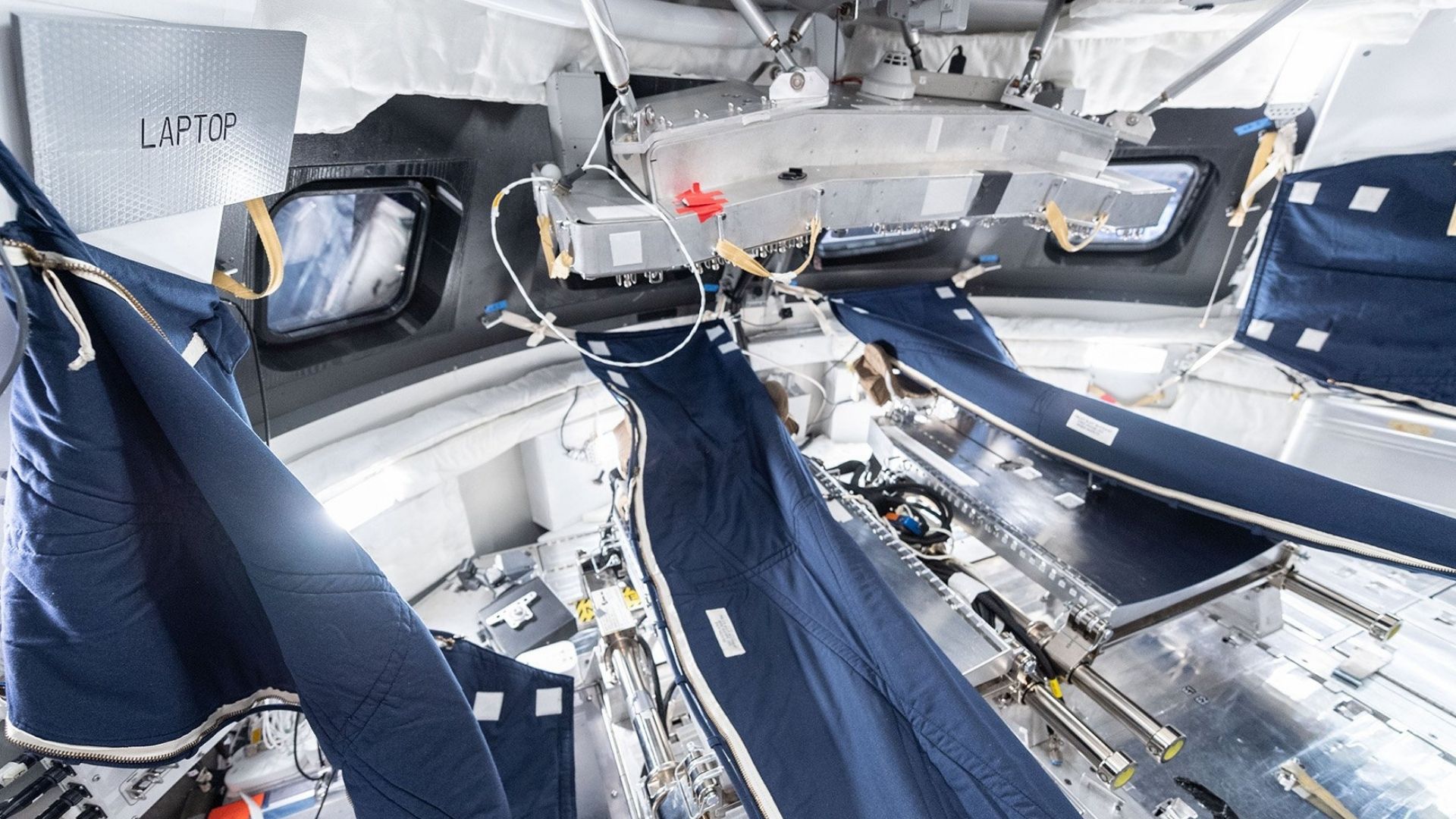 NASA's Orion spacecraft interior