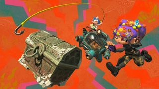A Splatoon Raiders screenshot taken on Nintendo Switch 2 in handheld mode.
