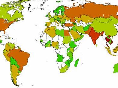 Botnet map