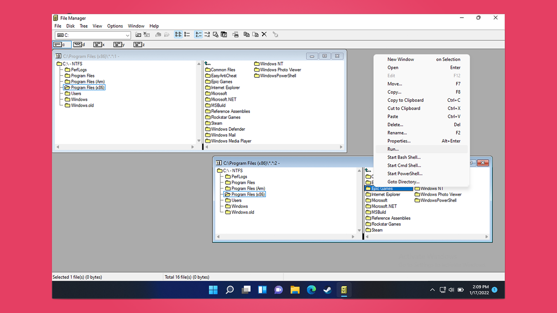 File Manager in Windows 11