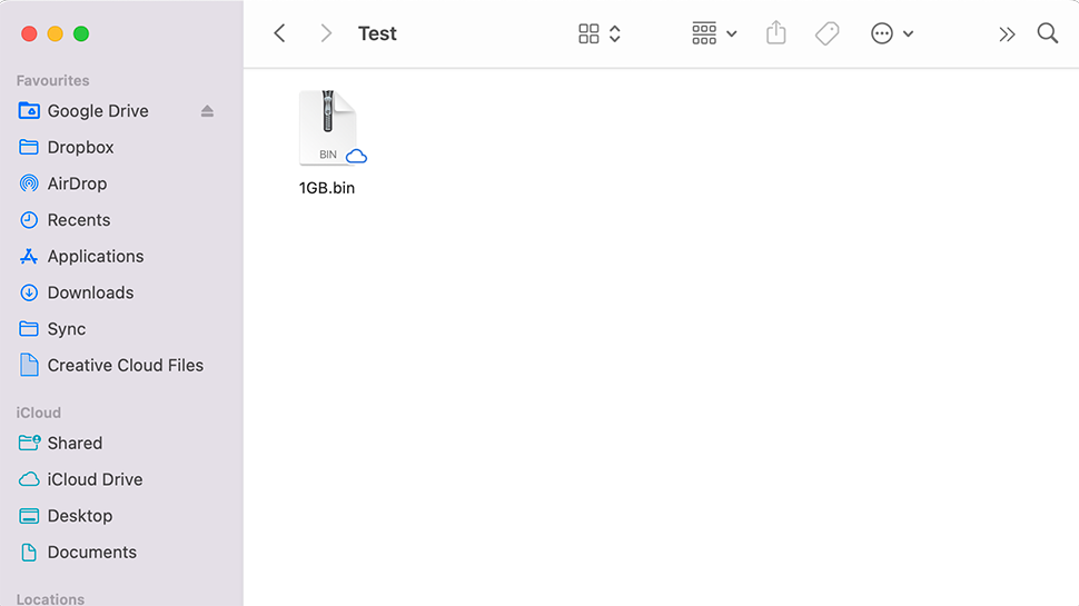 Google Drive in Finder