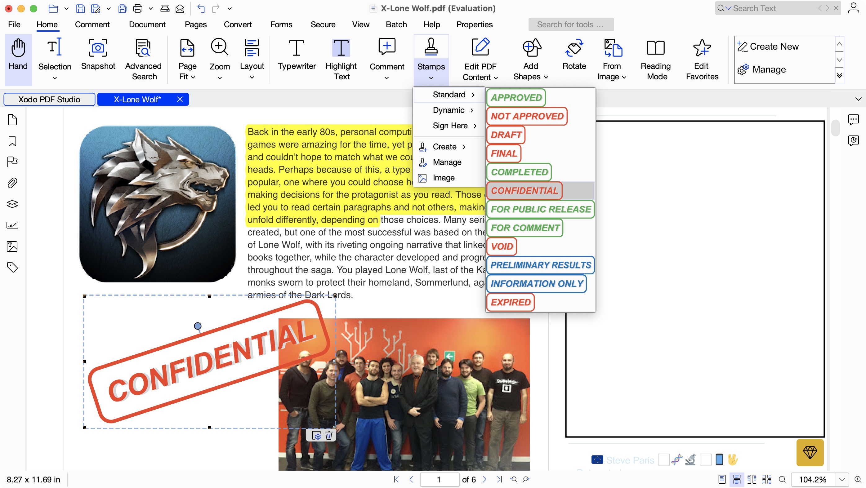 Xodo Desktop PDF Editor during our review