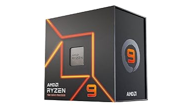 An amd ryzen 9 7950x against a white background