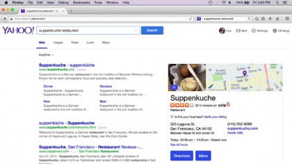Firefox Yahoo Google