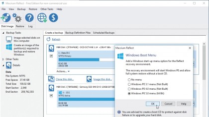 3. Set up rescue options
