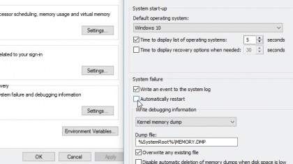 6. Advanced system settings