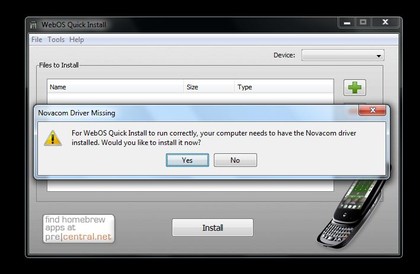 Speed up your hp touchpad
