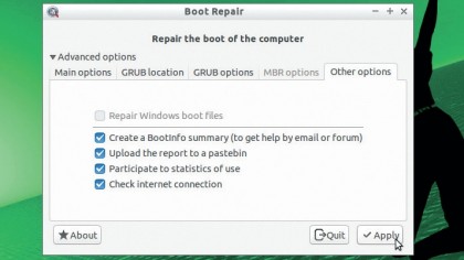 How to boot repair Ubuntu