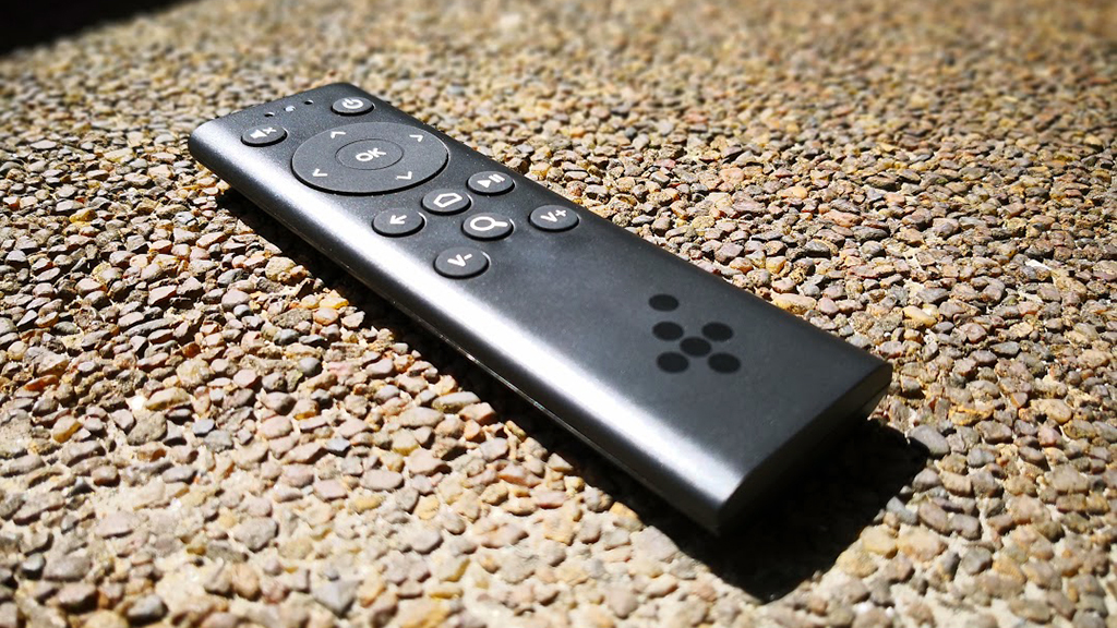 The Foxtel Now Box comes with a remote that's simple, yet functional
