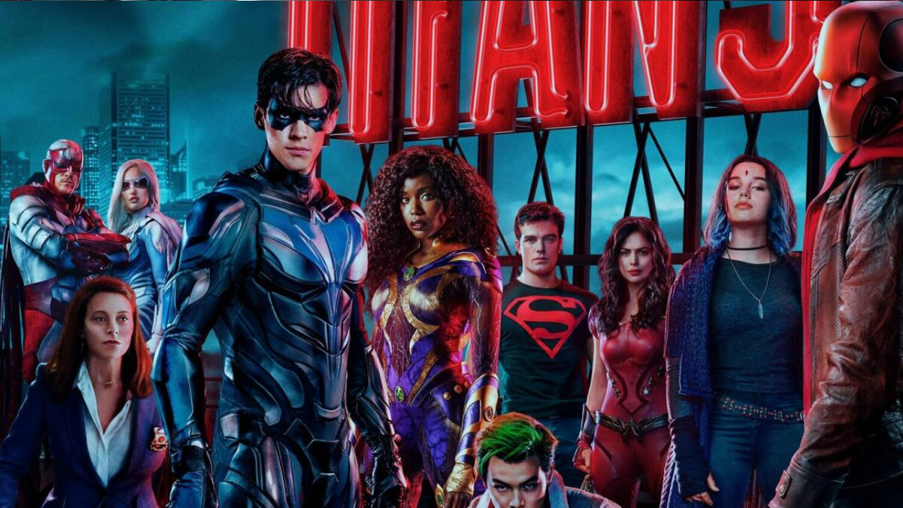 Titans cast poster.