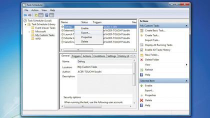 Automate tasks in Windows