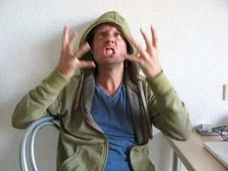 If you use all of your fingers at once, you'll just confuse it