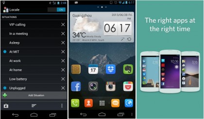 Locale, Go Launcher EX and Cover