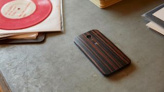 Moto X wood