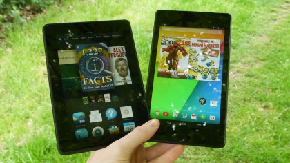Google Nexus 7 (2013) vs Amazon Kindle Fire HDX 7