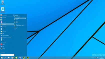 The new Start menu is here