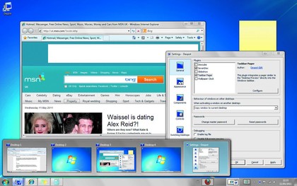 Master multi-desktops