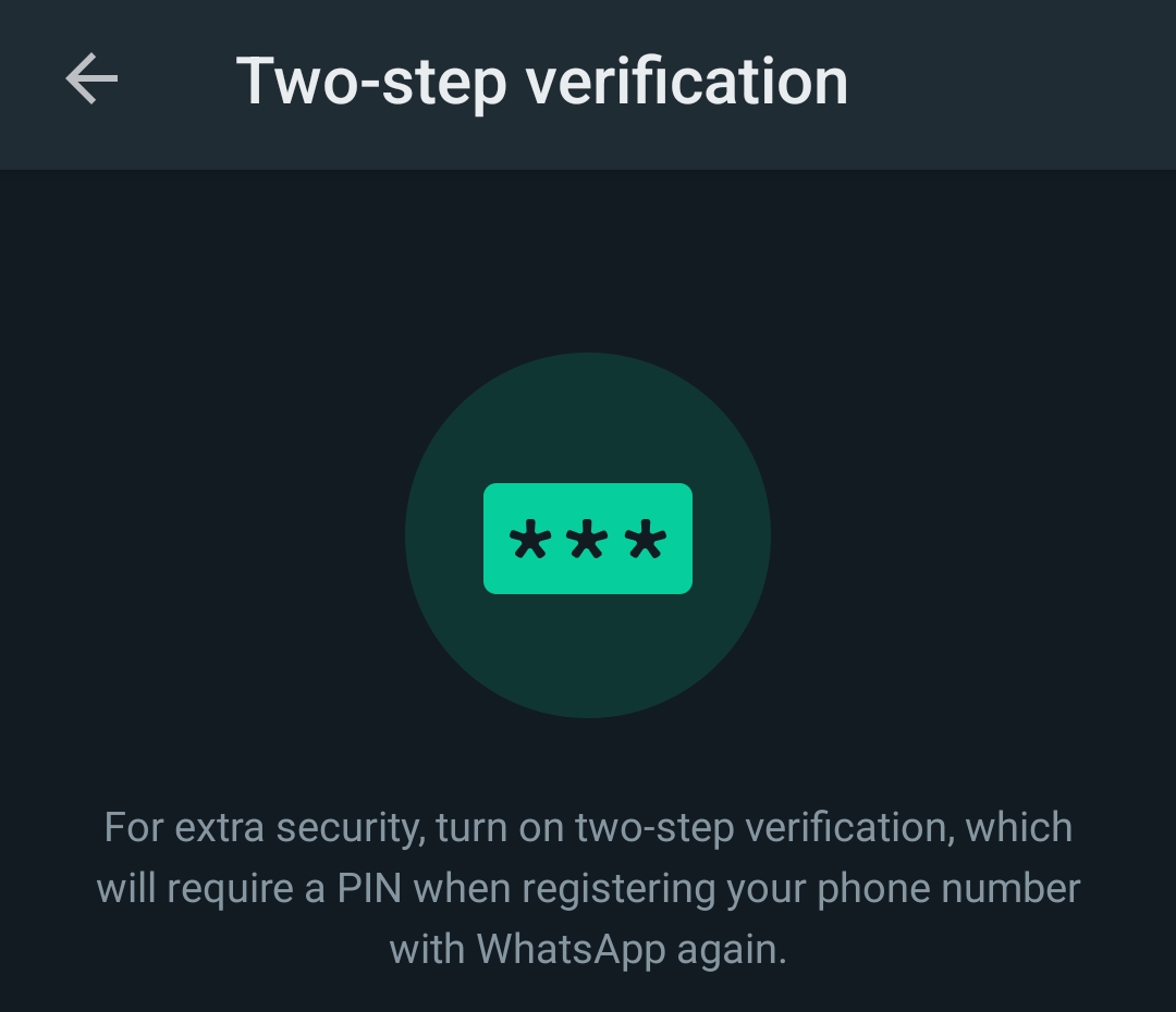 WhatsApp security