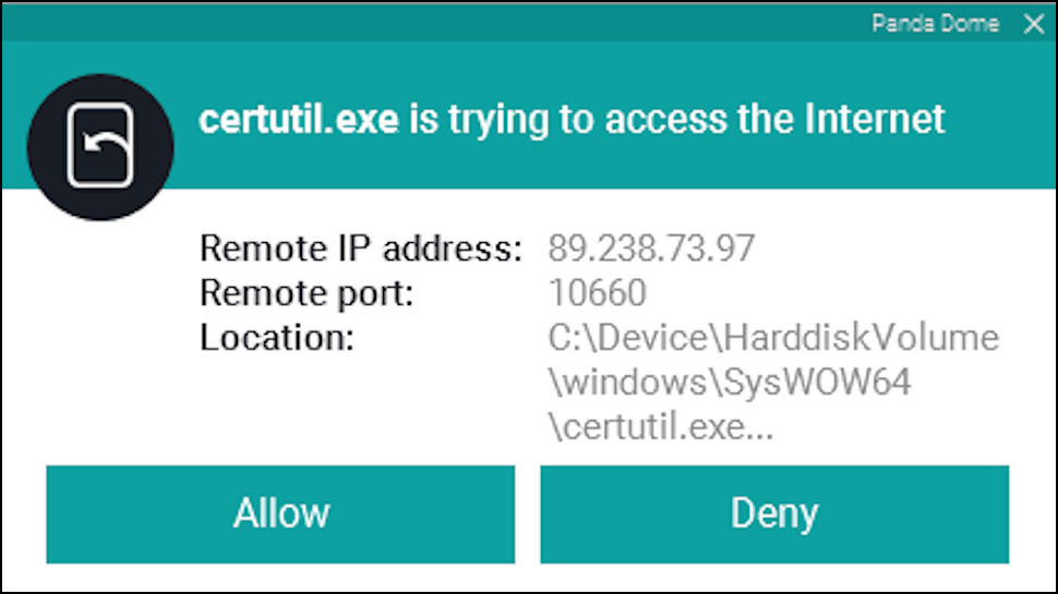 Firewall Alert