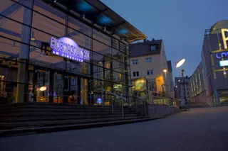 The entrance to the Cinemagnum auditorium at the Cinecitt&agrave; multiplex in Nuremberg, Germany