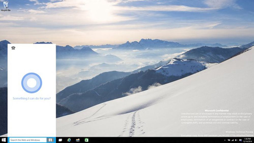 Cortana on the PC