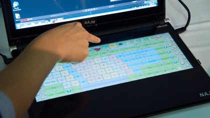 Put launch apps for your favourite icons above the keyboard
