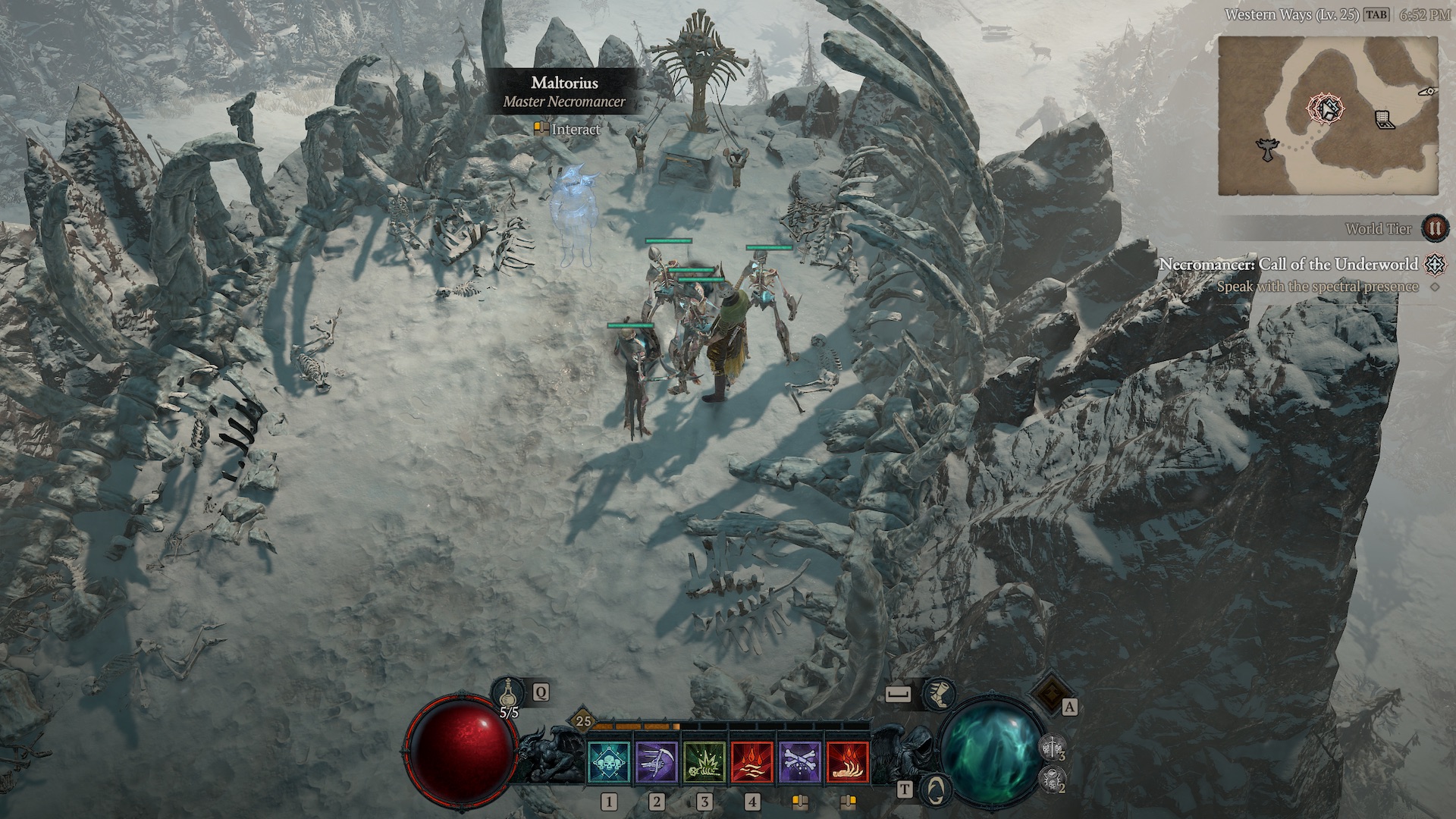 Maltorius appears in Diablo 4