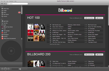 Billboard app