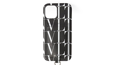 Valentino Garavani Leather VLTN Times iPhone 12 Pro Max Case