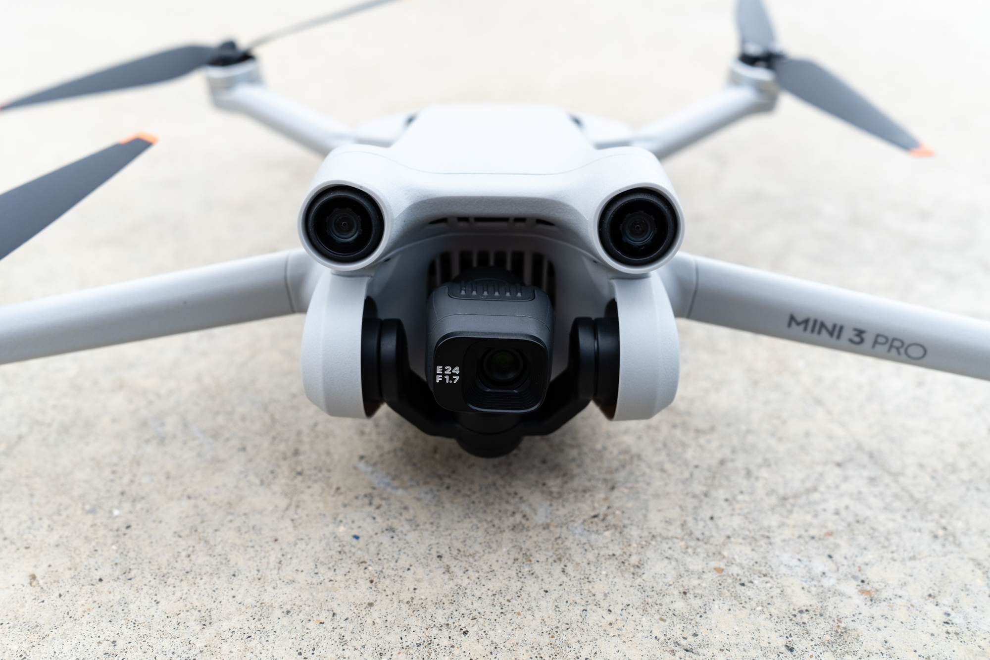 A close up of the dji mavic mini 3 pro