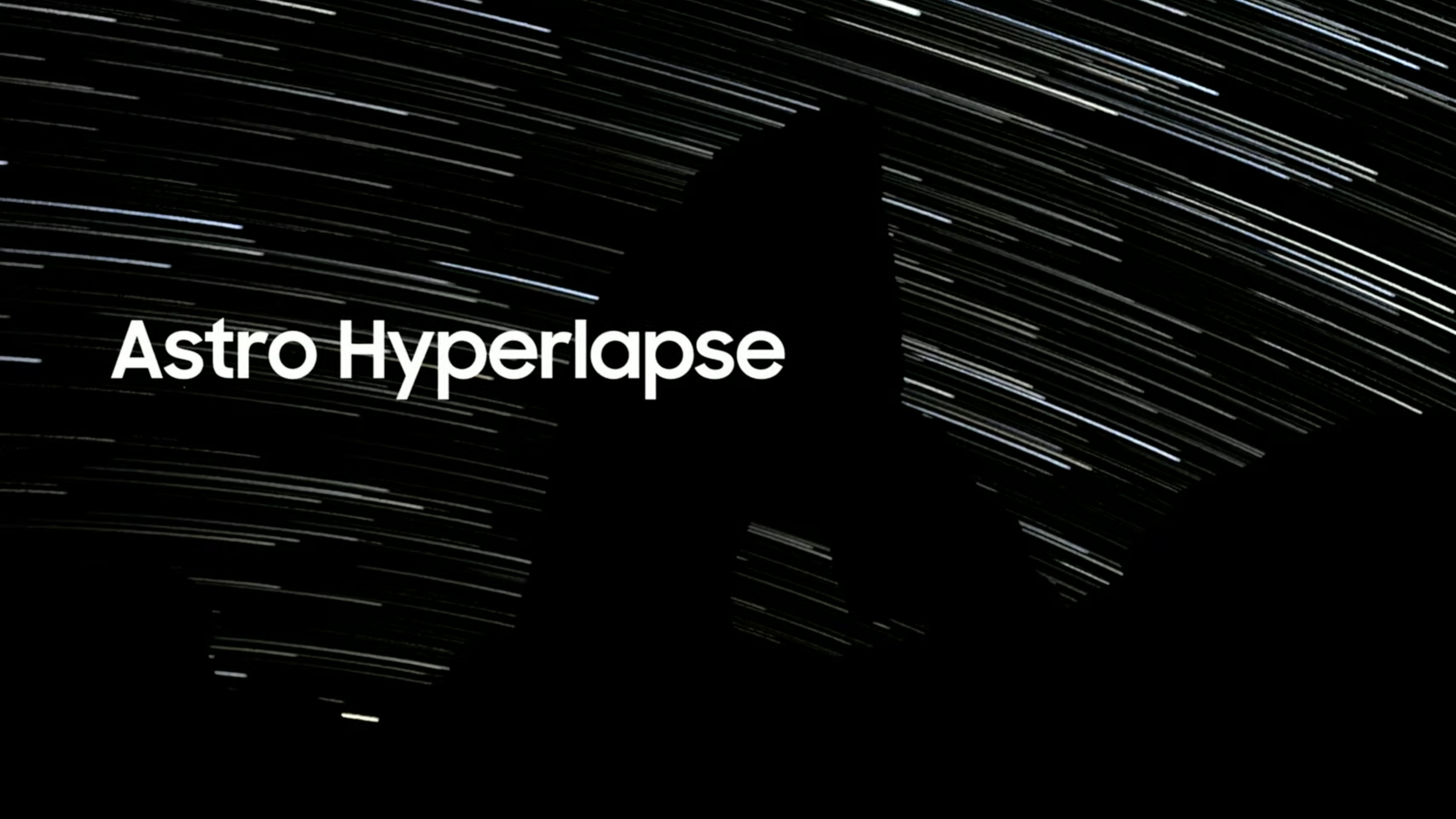 A star trail hyperlapse