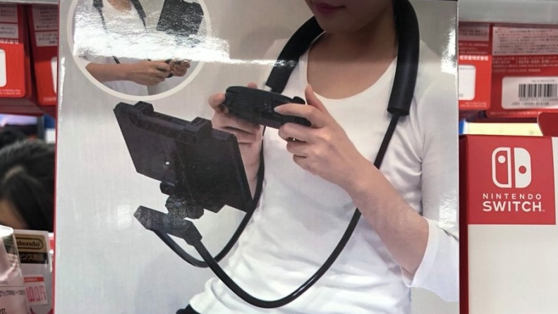 Nintendo Switch neck stand