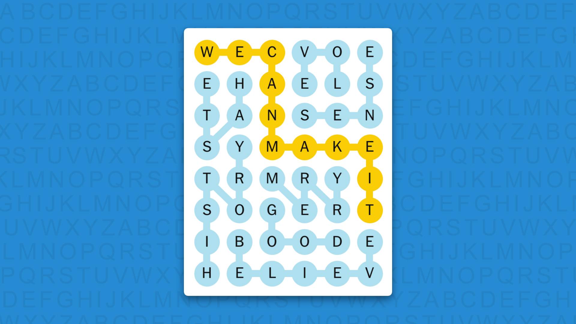 NYT Strands answers for game 859 on a blue background
