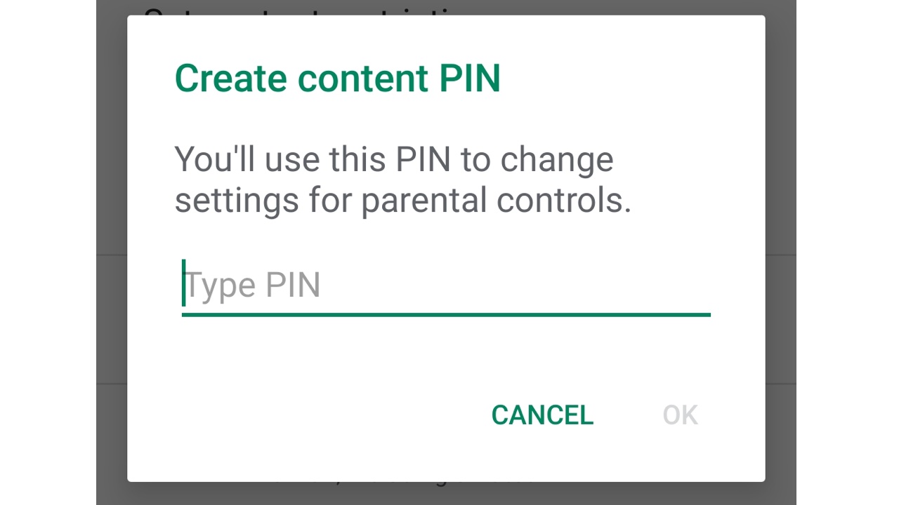 How to use parental controls in Android